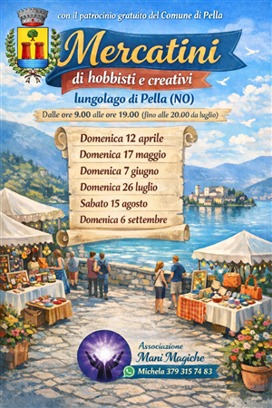 Mercatini di hobbisti e creativi